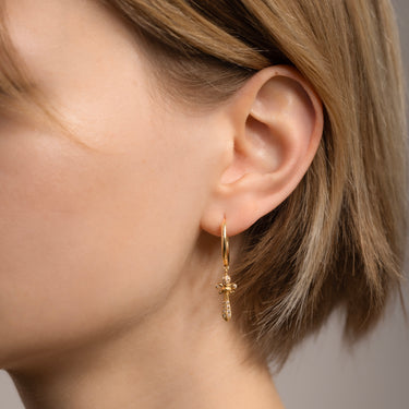 Hoop Petite Orcrist Yellow gold