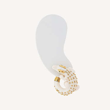 Boucle d'Oreille Alligator Twist Mammoth