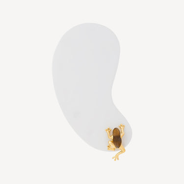 Stud Mini Frog Tiger Eye