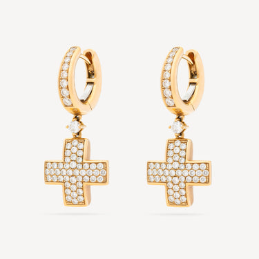 Boucles d'Oreilles Crosses