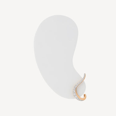 Boucle d'Oreille Single Halo Diamonds