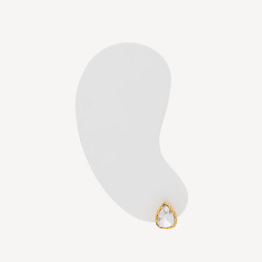 Boucles d'oreilles Paire Polki Pear