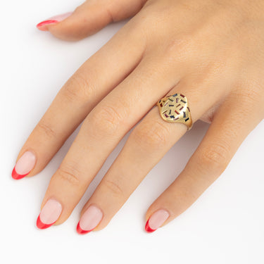 Signet Ring Rainbow Wand