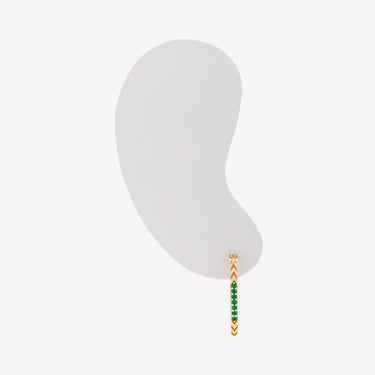 Hoop Small Mahuka Emerald
