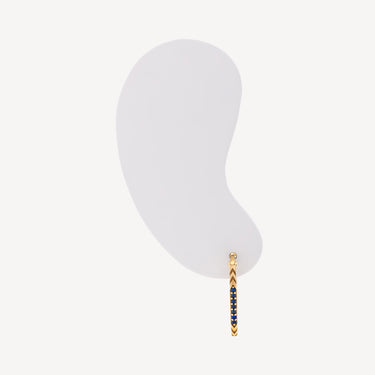 Hoop Small Mahuka Sapphire