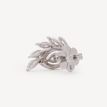 Stud Marquise Full Cut Diamond White Gold