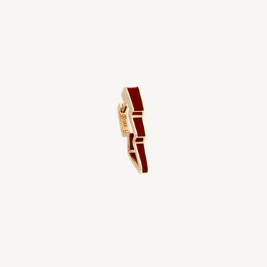Earring Small Thunderstorm Rouge Plain Gold