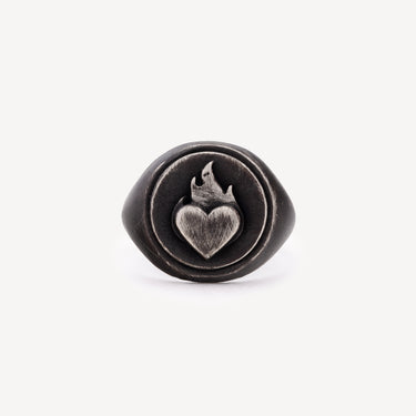 Sacred Heart Signet Ring
