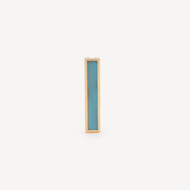 Mini Mood Sky Blue Gold Yellow Lacquer