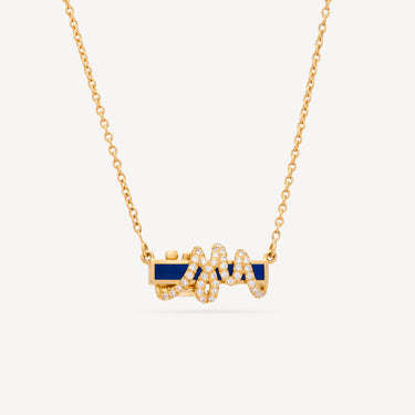Mini Mood Laque Bleu Roi Gold Yellow