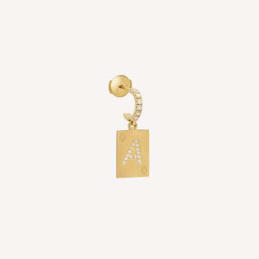 Earring Charms Letter