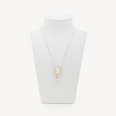 Collier Grand Cœur Argent