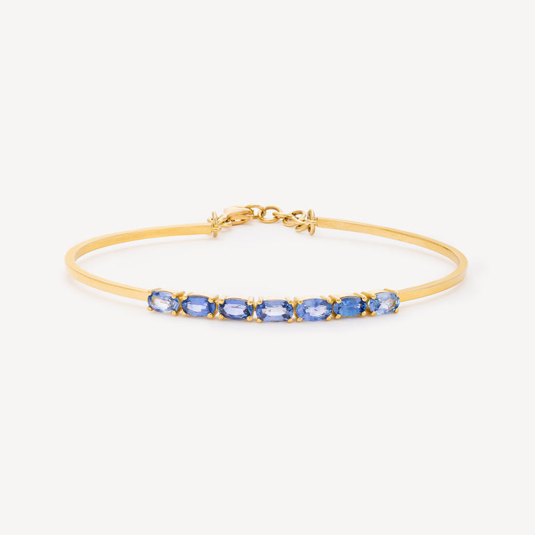 Dumom Blue Sapphire Bracelet