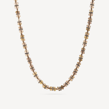 Draper Silver Smoky Quartz Necklace