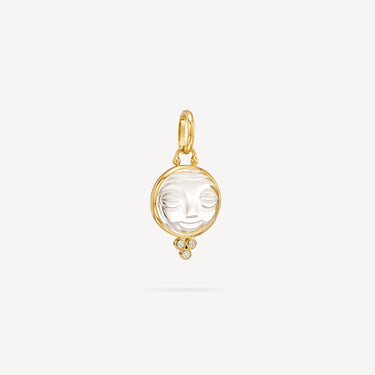 Pendant 18K Moonface