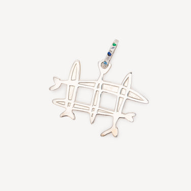 Pendentif Feline Fishenet