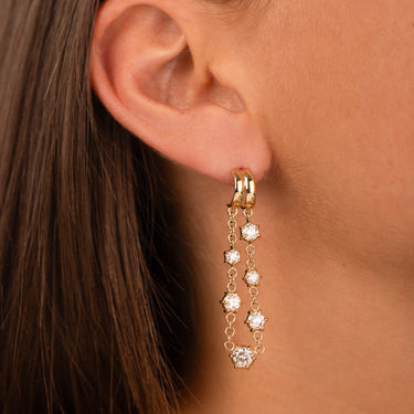 Constellation Double Piercing Earrings
