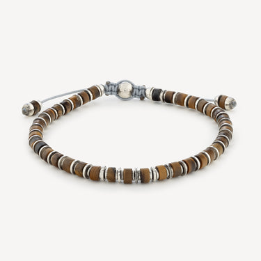 Sapet Oeil De Tigre Silver Bracelet