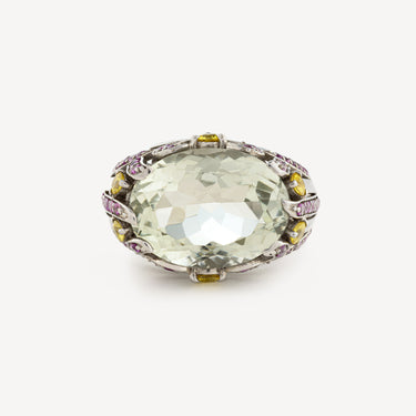 Bague Candy Crush Amethyste Argent