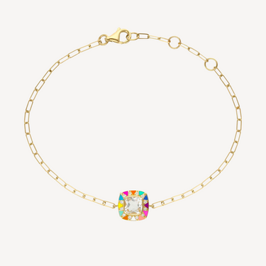 Stella Amethyst and Diamond Bracelet