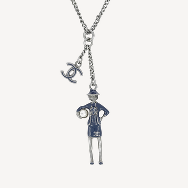 Chanel Character Necklace Metal & Enamel