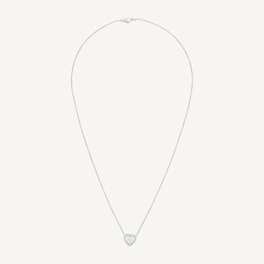Emerald Creation Necklace with Heart Pendant