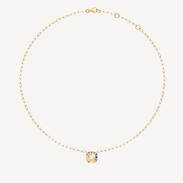 Stella Rock Crystal and Diamond Necklace