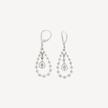 Mademoiselle white gold and diamonds earring