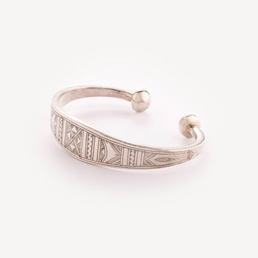 Western Art Bangle Bracelet