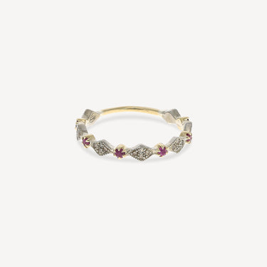 Ava n°1 Pink Sapphire ring