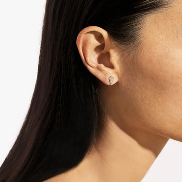 Boucle d'oreille Stud Stairway Diamants Argent