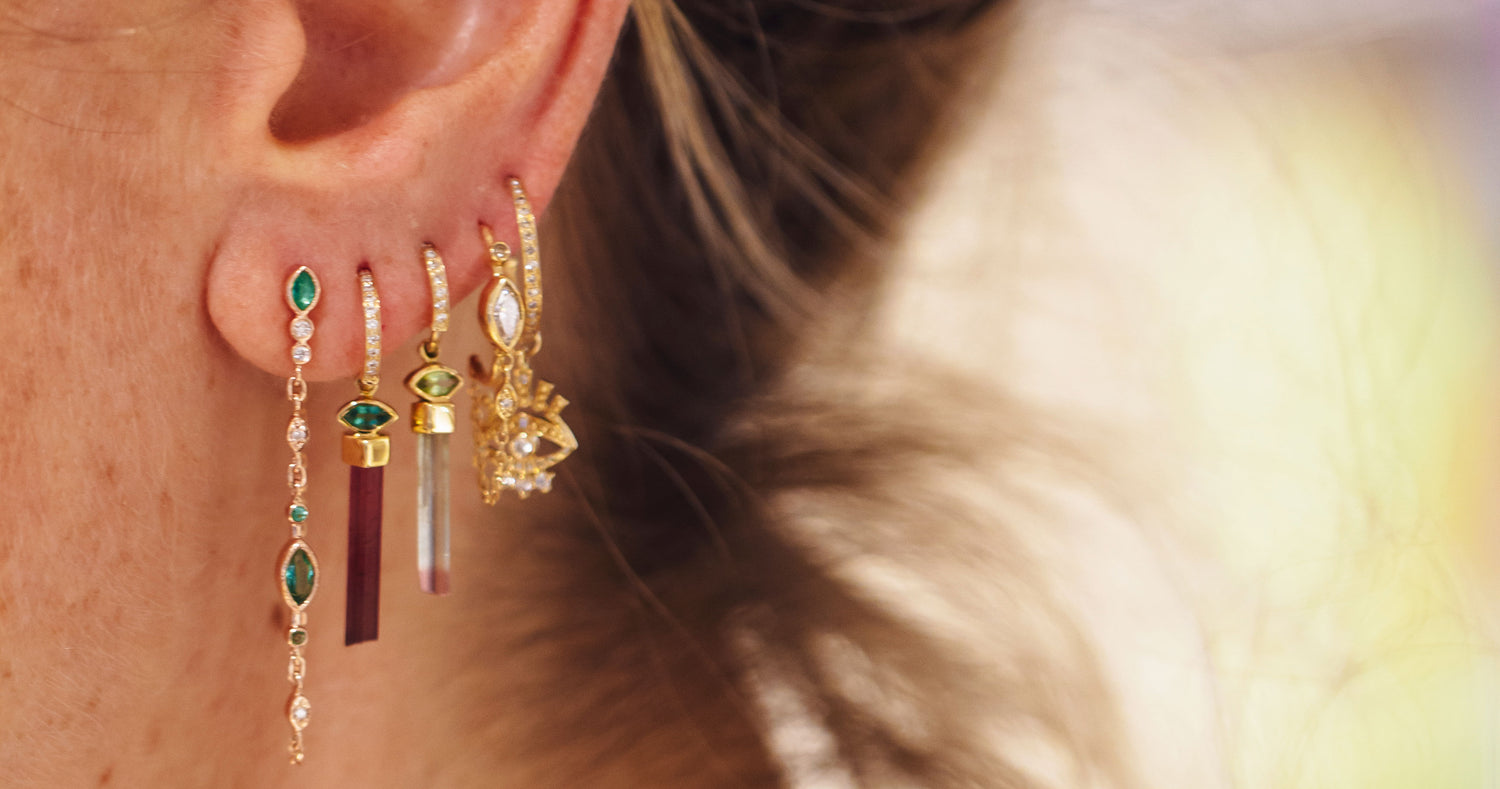 Stack de bijoux de piercing pour femme 