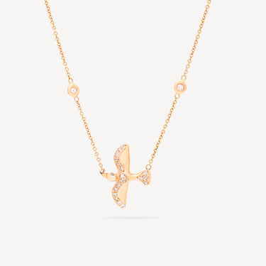 Collier Bird Gold and Diamonds