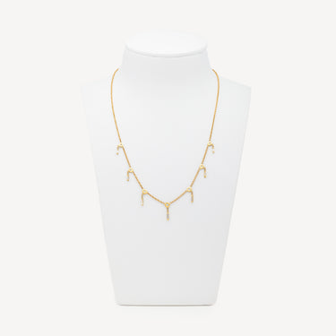 Collier Spaced Out Gold and Diamonds