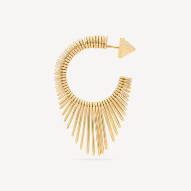 Boucle d'Oreille Guitare Or Jaune