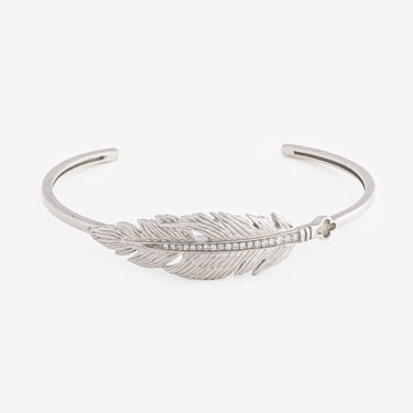 Diamond Feather Bracelet
