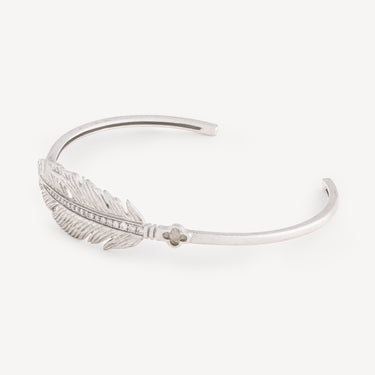 Diamond Feather Bracelet