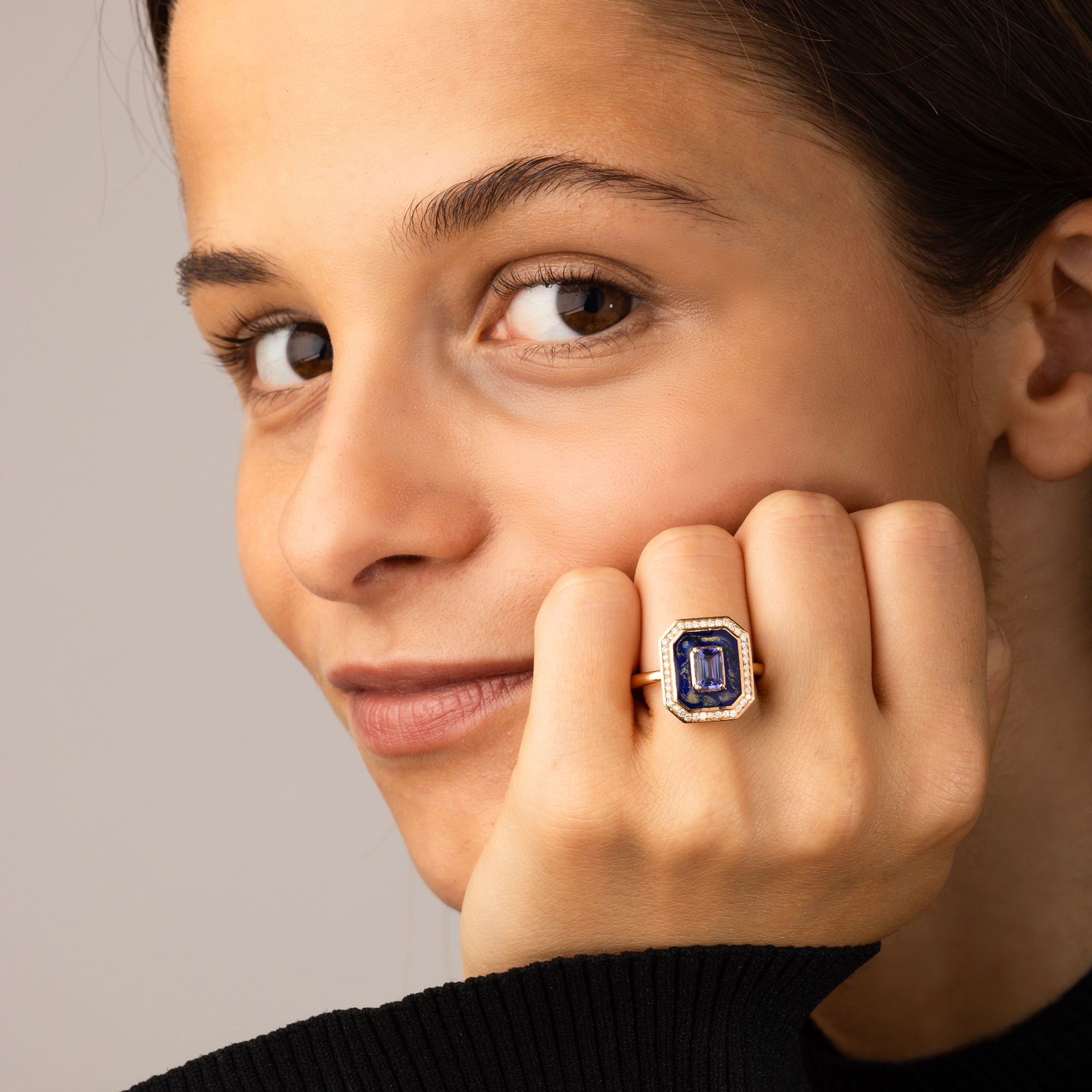 Bague Fizzy Lapis Classic with Tanzanite