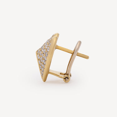 Boucle d'Oreille Hearts Full Pavé