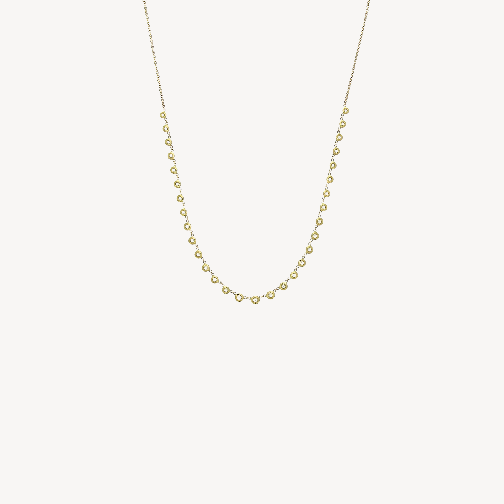 Collier Emily 31 Diamants Blancs