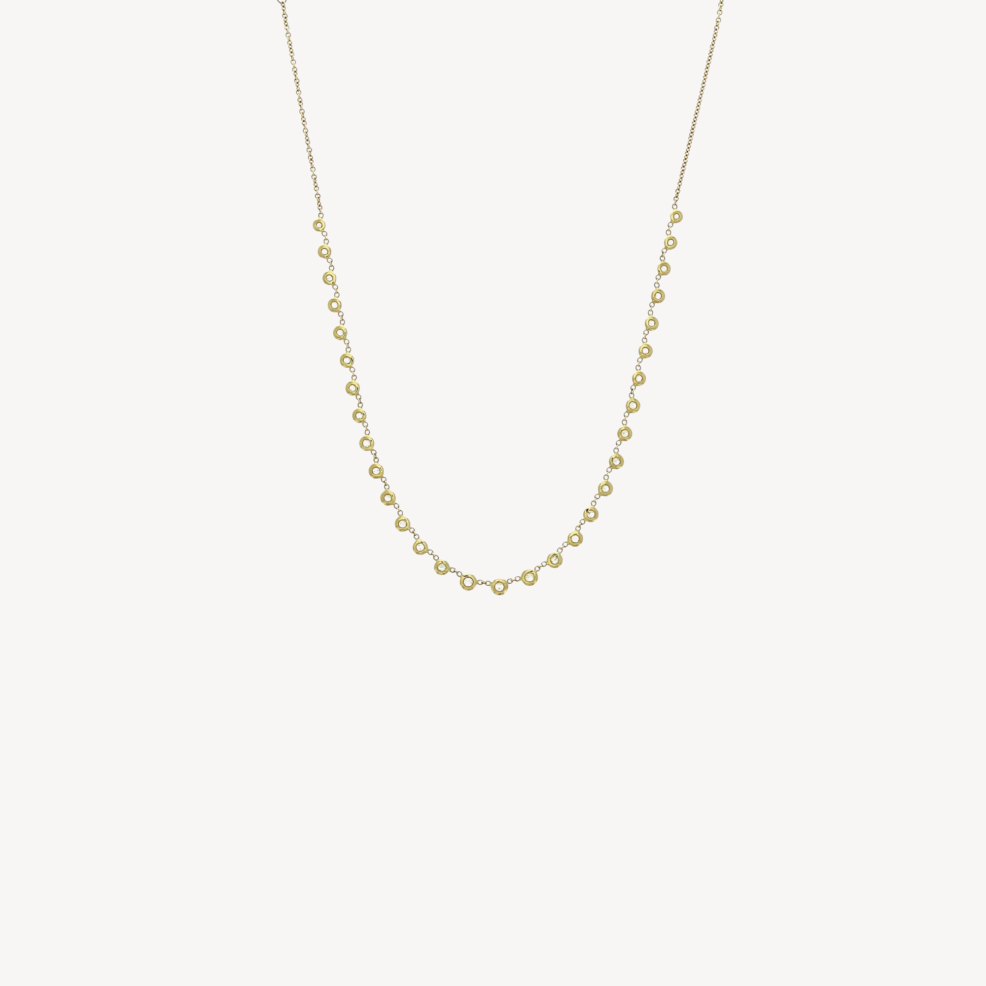 Emily 31 White Diamonds Necklace