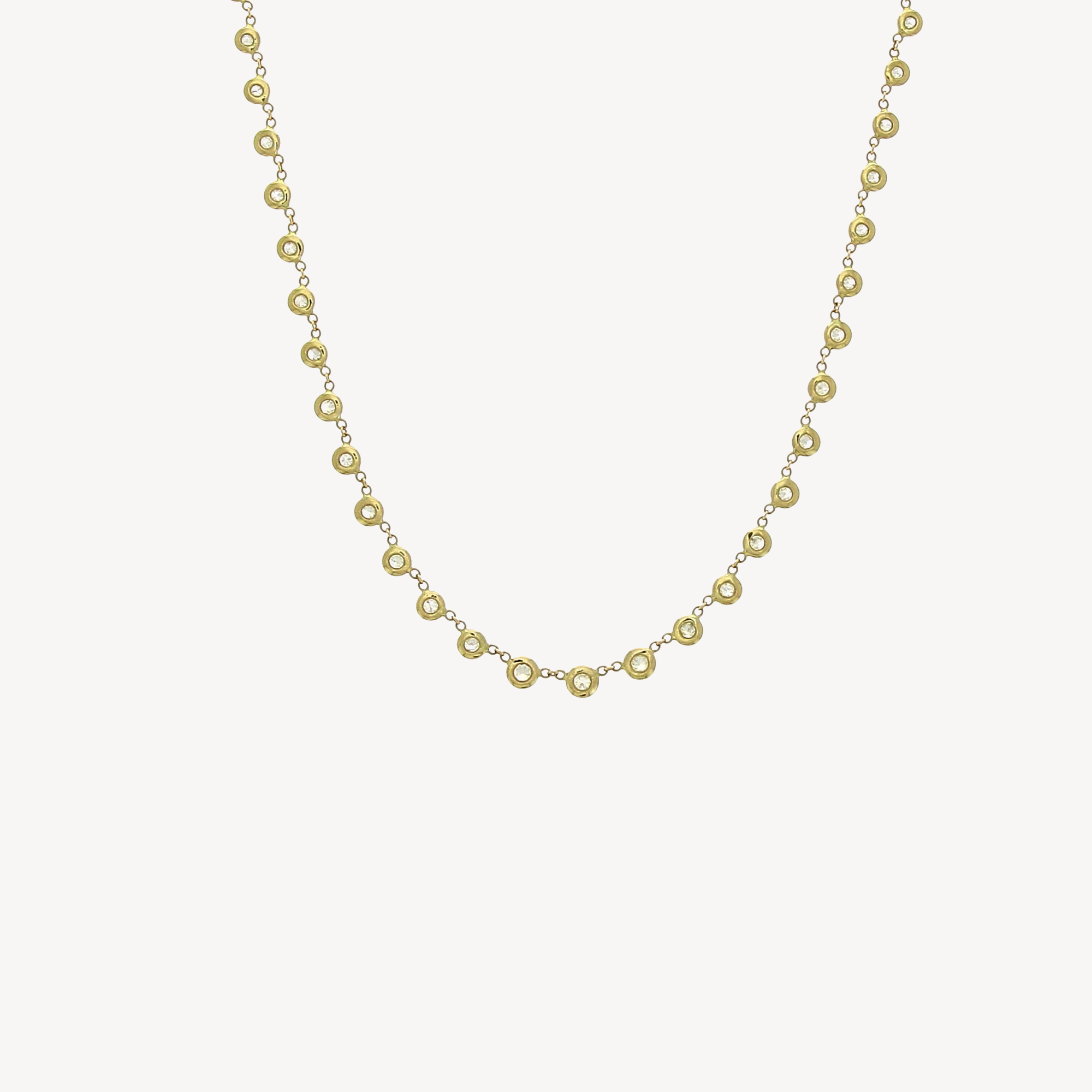 Collier Emily 31 Diamants Blancs