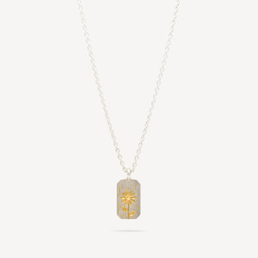 Under The Rain Necklace Silver Gold