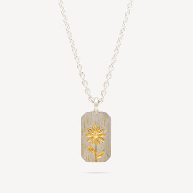 Under The Rain Necklace Silver Gold