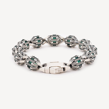 Bracelet 54-EV24-M2 Emeraude