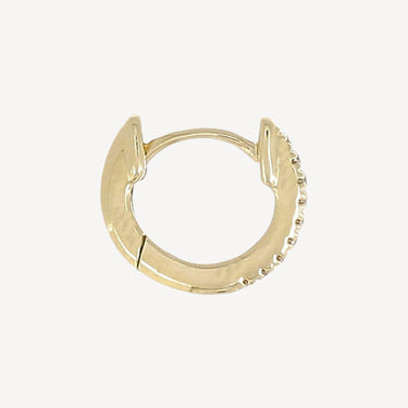 Daylight-Creolen, 6 mm, Gelbgold