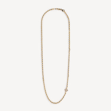Collier Luna Perles Or Diamants