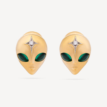 Boucles d'Oreilles She's An Alien
