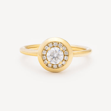 Meraviglioso Diamonds Yellow Gold Ring