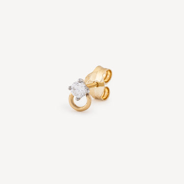 Boucle d'Oreille Diamants Or Ari